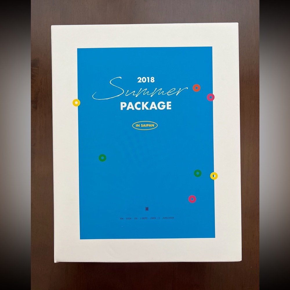 BTS 2018 Summer Package in Saipan with RM Guidebook (White Version)